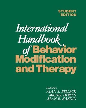 portada International Handbook of Behavior Modification and Therapy (en Inglés)