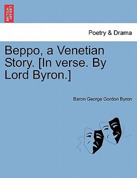 portada beppo, a venetian story. [in verse. by lord byron.] (en Inglés)