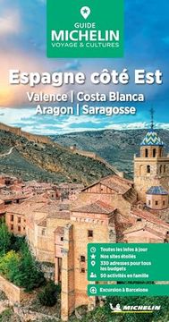 portada Guide Vert Espagne Côté est: Valence, Costa Blanca, Aragon, Saragosse