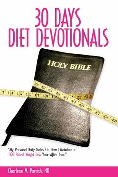 portada 30 Days Diet Devotionals (en Inglés)