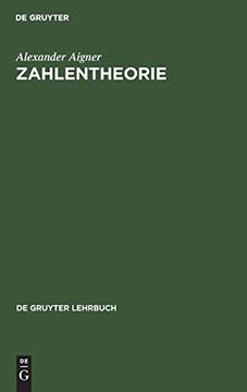 portada Zahlentheorie (en Alemán)
