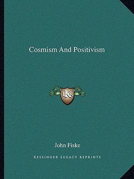 portada cosmism and positivism (in English)