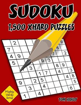 portada Sudoku: 1,500 XHard Puzzles: Mighty Handy Series Book (in English)