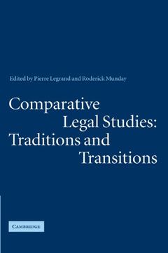 portada Comparative Legal Studies: Traditions and Transitions 