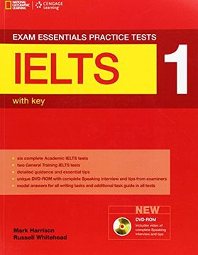 portada Exam Essentials Practice Tests: Ielts 1 With key and Multi-Rom (Exam Essentials: Ielts Practice Tests) (en Inglés)