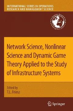 portada network science, nonlinear science and infrastructure systems (in English)