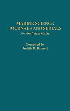 portada Marine Science Journals and Serials: An Analytical Guide 