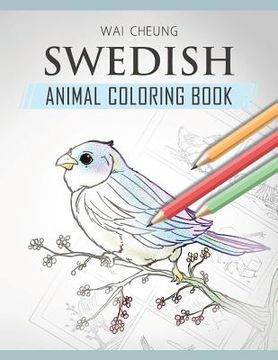 portada Swedish Animal Coloring Book (in English)