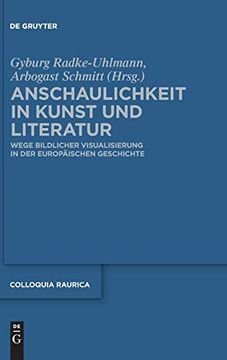 portada Anschaulichkeit in Kunst und Literatur (in German)