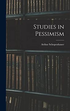 portada Studies in Pessimism (en Inglés)