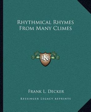 portada rhythmical rhymes from many climes (en Inglés)