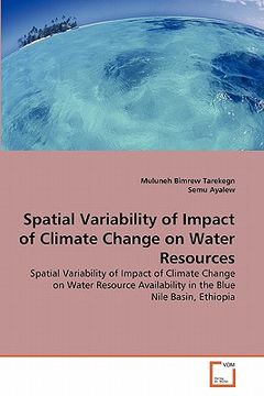 portada spatial variability of impact of climate change on water resources (in English)