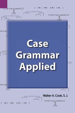 portada case grammar applied (en Inglés)