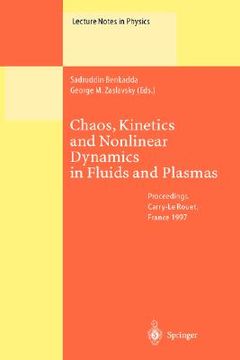 portada chaos, kinetics and nonlinear dynamics in fluids and plasmas: proceedings of a workshop held in carry-le rouet, france, 16-21 june 1997 (in English)