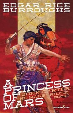 portada A Princess of Mars: 100th Anniversary Black and White Illustrated Edition (en Inglés)