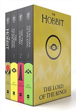 portada The Lord of the Rings and "The Hobbit" Four Volume Boxed set (en Inglés)