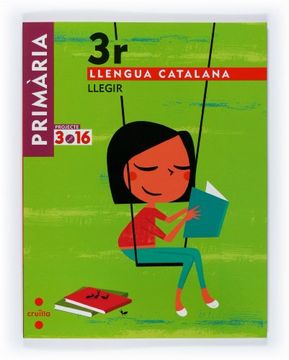 portada Llengua catalana, Llegir. 3 Primària. Projecte 3.16 (en Catalá)