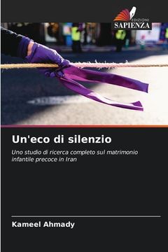 portada Un'eco di silenzio (in Italian)