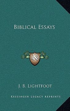 portada biblical essays