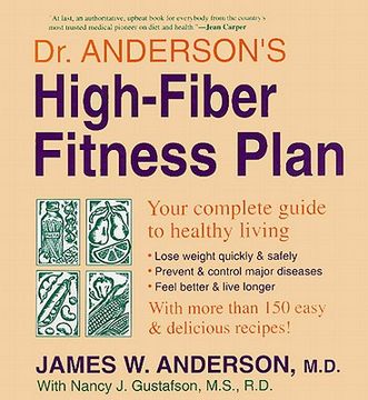 portada dr. anderson's high-fiber fit plan (in English)