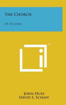 portada The Church: de Ecclesia (in English)