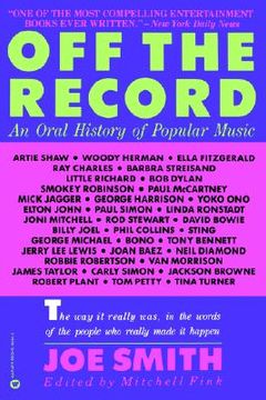 portada off the record: an oral history of popular music (en Inglés)