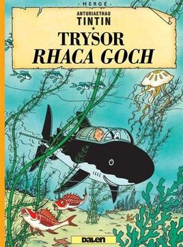 portada Tintin: Trysor Rhaca Goch (en Galés)