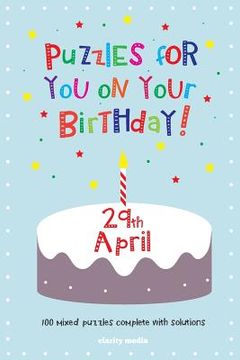 portada Puzzles for you on your Birthday - 29th April (en Inglés)