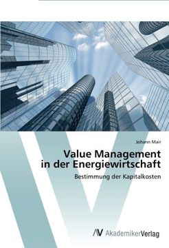 portada Value Management in Der Energiewirtschaft