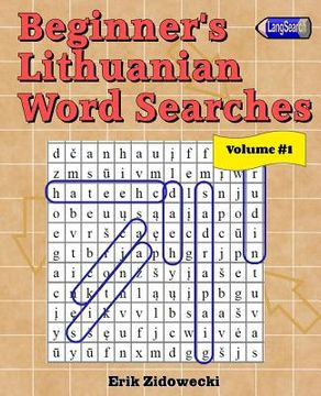 portada Beginner's Lithuanian Word Searches - Volume 1 (en Lituano)