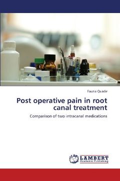 portada Post Operative Pain in Root Canal Treatment