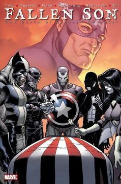 portada Fallen Son: The Death of Captain America (in English)