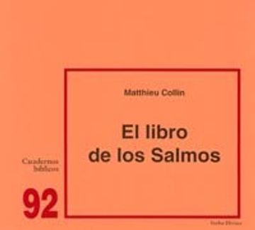 portada El libro de los Salmos Cuaderno Bíblico 92