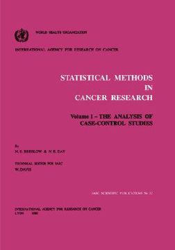portada statistical methods in cancer research: volume 1: the analysis of case-control studies (in English)