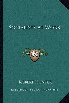 portada socialists at work (en Inglés)