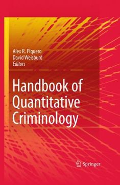 portada Handbook of Quantitative Criminology (in English)