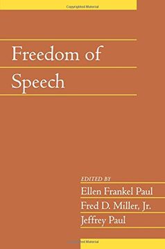 portada Freedom of Speech: Volume 21, Part 2 Paperback (Social Philosophy and Policy) (en Inglés)