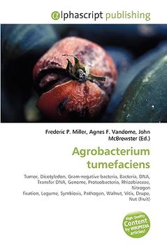 portada agrobacterium tumefaciens (en Inglés)