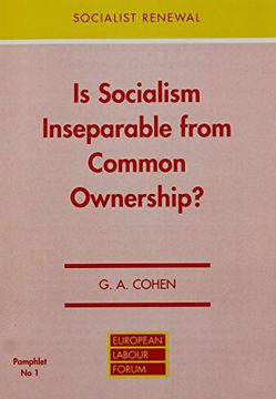 portada Is Socialism Inseparable From Common Ownership? (Socialist Renewal Pamphlet) (en Inglés)