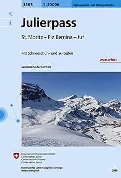 portada Julierpass: And Berninapass (Landeskarte der Schweiz)