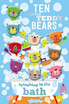 portada Ten Little Teddy Bears Splashing in the Bath (en Inglés)