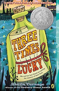 portada Three Times Lucky (mo & Dale Mysteries) (en Inglés)