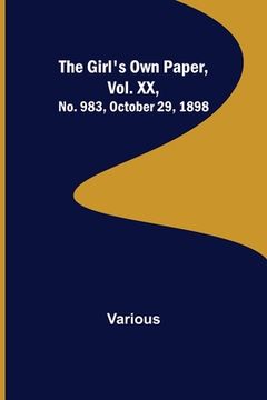 portada The Girl's Own Paper, Vol. XX, No. 983, October 29, 1898 (in English)