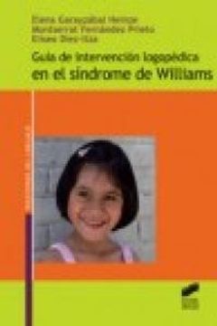 portada Guía de intervención logopédica en el síndrome de Williams (Trastornos del lenguaje. Guía de intervención)