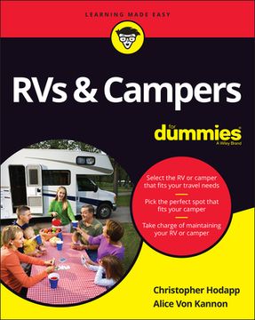 portada Rvs & Campers for Dummies (en Inglés)