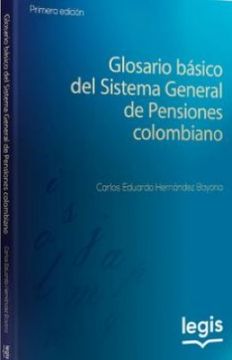 portada Glosario Basico del Sistema General de Pensiones Colombiano (in Spanish)