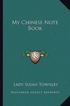 portada my chinese note book (in English)