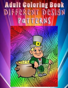 portada Adult Coloring Book Different Design Patterns: Mandala Coloring Book (en Inglés)