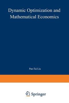 portada Dynamic Optimization and Mathematical Economics (en Inglés)