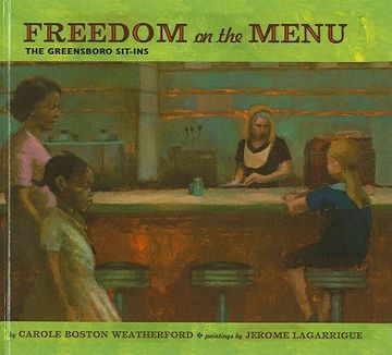 portada freedom on the menu: the greensboro sit-ins (en Inglés)
